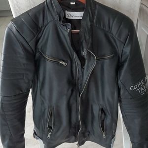 Custom Leather Biker Jacket